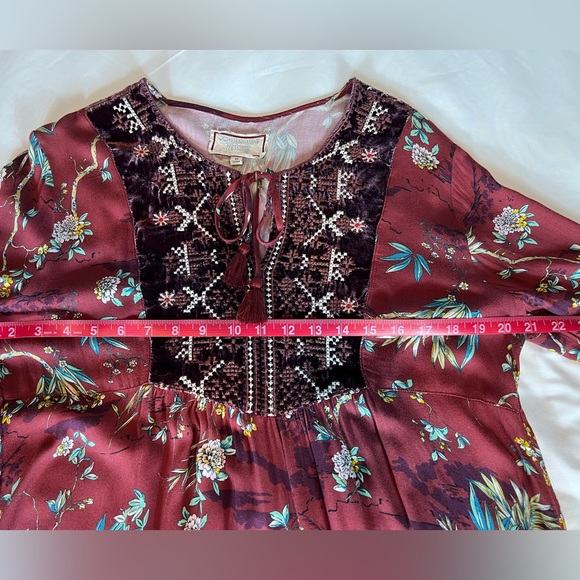 Johnny Was Workshop Boho Peasant Dress/Tunic - Picture 11 of 14